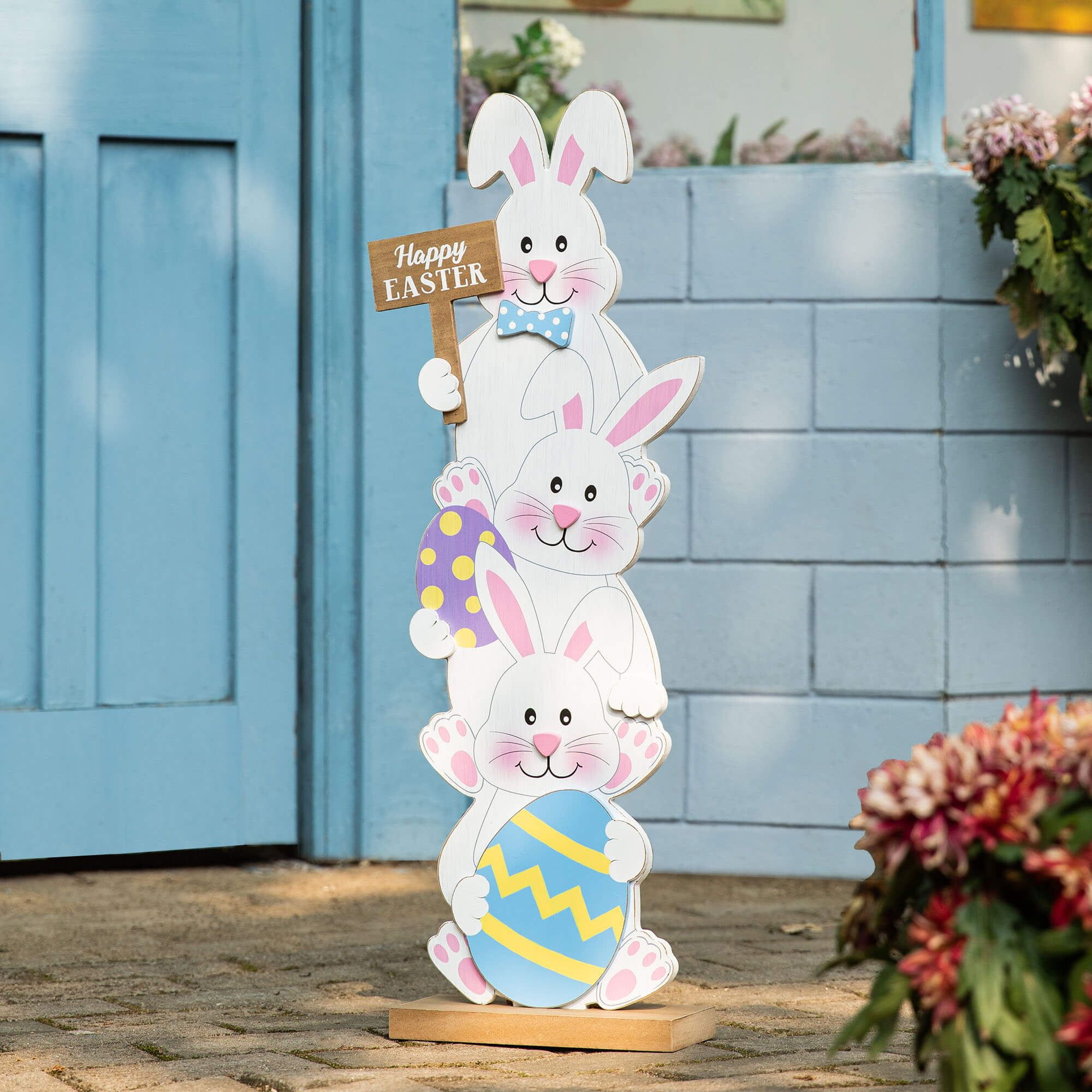 Easter bunnies decor